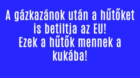 A gázkazánok után a hűtőket is betiltja az EU! ITT A RENDELET!