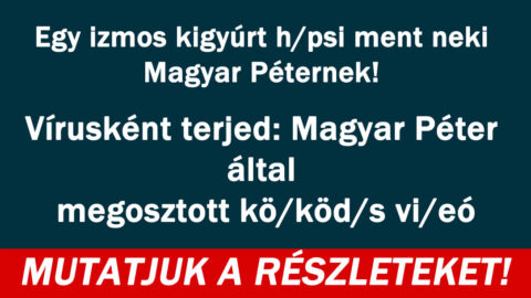 Magyar Péterbe belekötöttek!