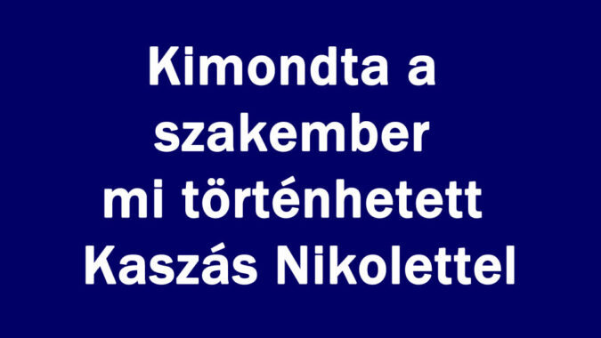 Kimondta a szakember