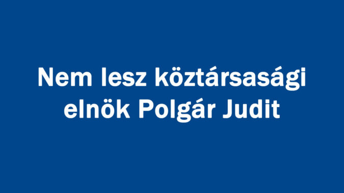 Nem lesz köztársasági elnök Polgár Judit