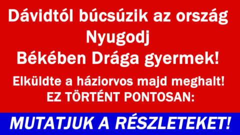 Nyugodj Békében Drága gyermek!
