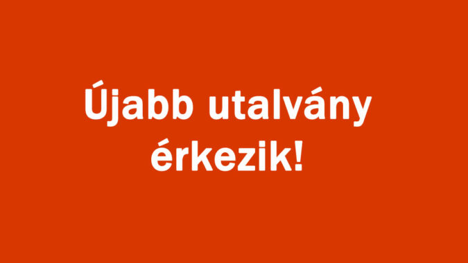 Újabb utalvány érkezik!