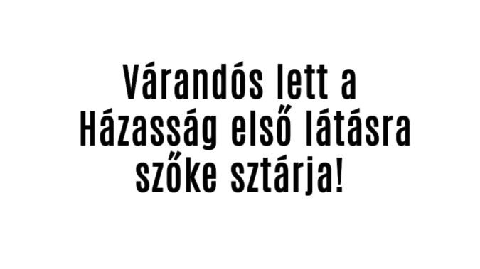 Várandós lett a Házasság első látásra sztárja!
