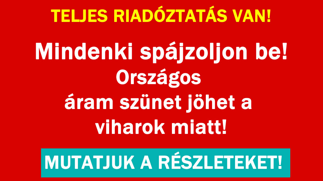 Mindenki spájzoljon be!