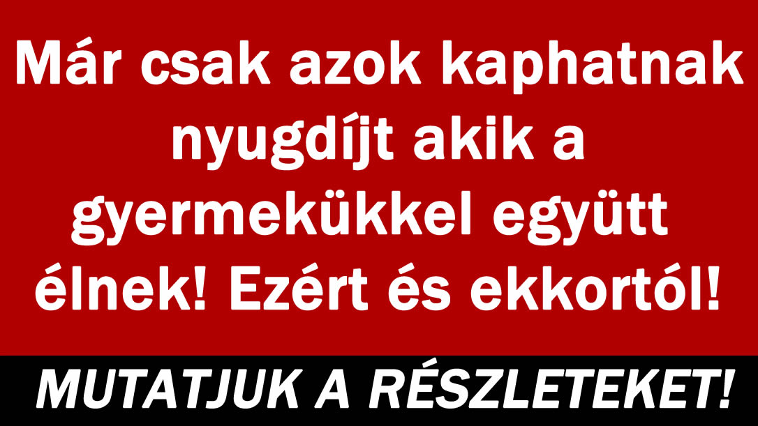 Az új nyugdíj dráma